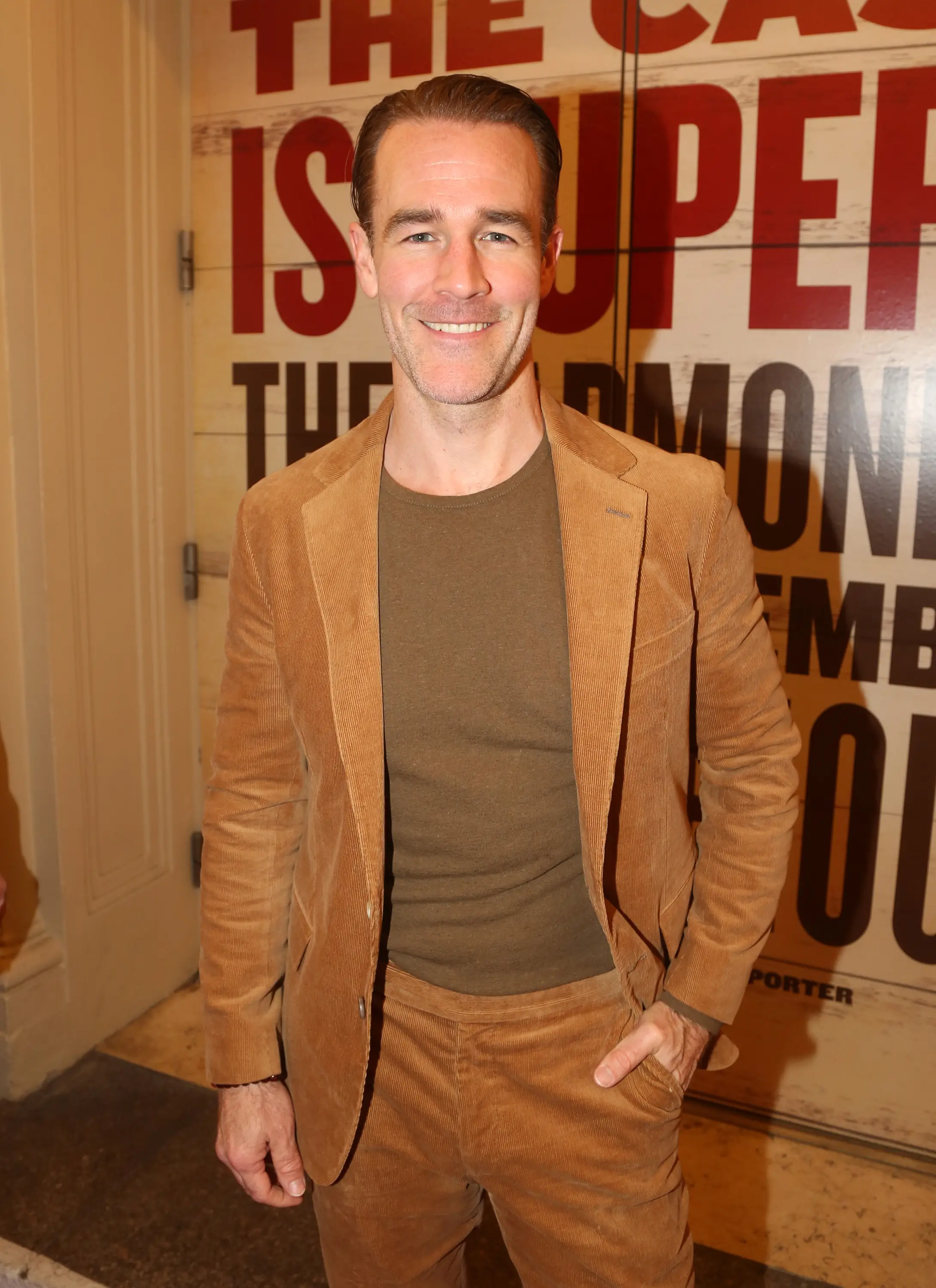 Dawson's Creek star James Van Der Beek announced his cancer diagnosis last November (Bruce Glikas/FilmMagic)