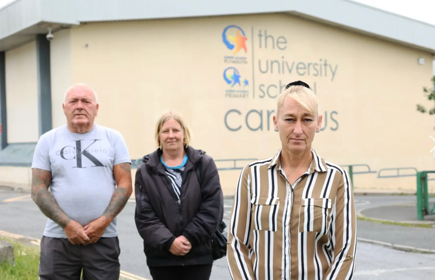 Carol Courage and other parents have slammed the school's 'inhumane' toilet rule.