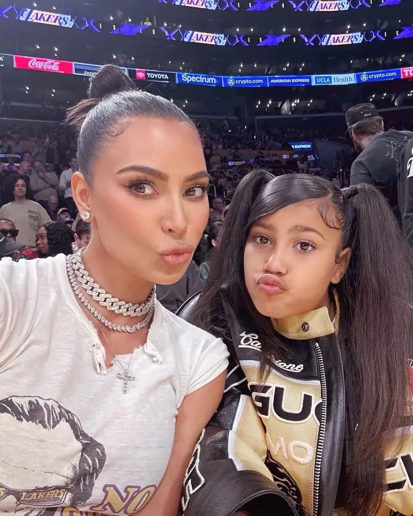 North is Kim's eldest daughter (Instagram/@kimkardashian)