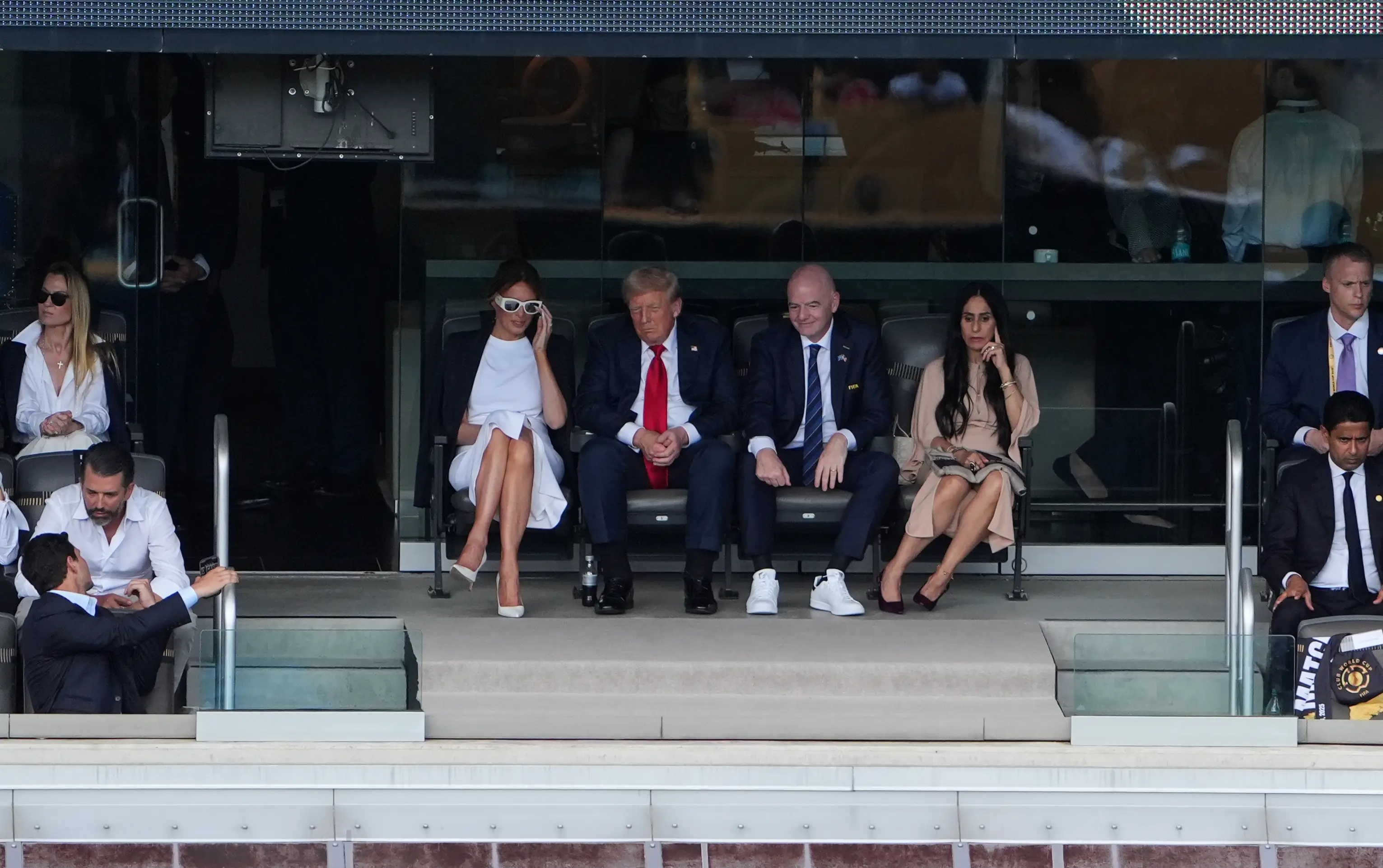 The President could be seen with rather swollen ankles (Lokman Vural Elibol/Anadolu via Getty Images)