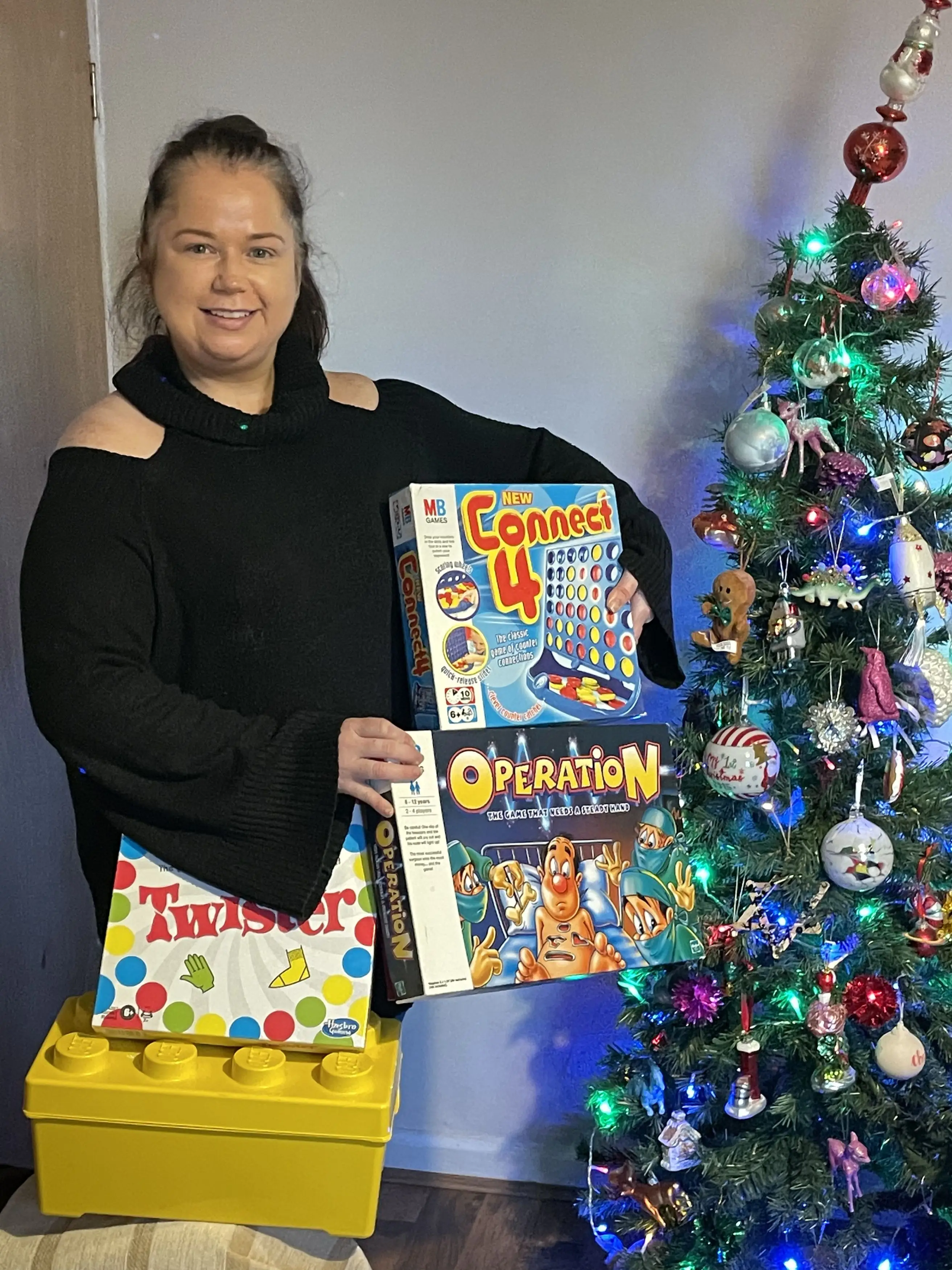 A mum has revealed how she managed to bag £200 of Christmas presents by going through bins outside shops.