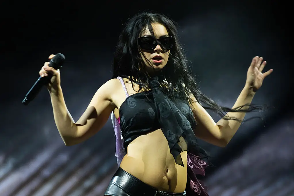 Charli XCX has addressed 'boomer' criticism from her Glastonbury set on Saturday (28 June) (Joseph Okpako / Contributor / Getty Images)
