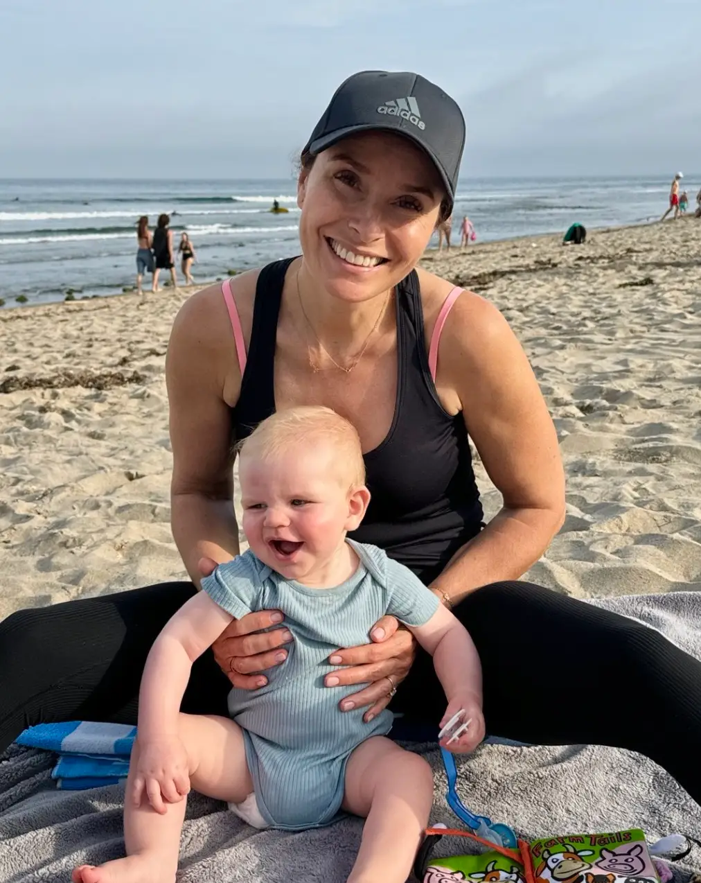 Tana with youngest child Jesse (Instagram/@gordongram)