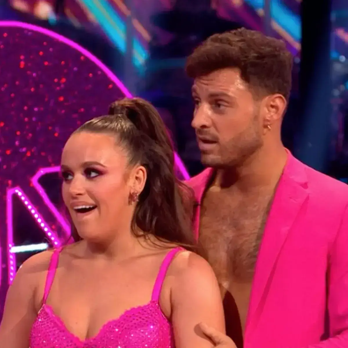 Amanda Abbington called the dancing duo the 'most beautiful couple'.