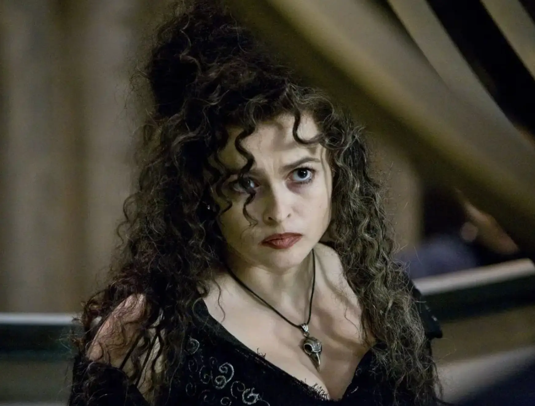 Helena Bonham Carter as Bellatrix Lestrange. (Warner Bros.)