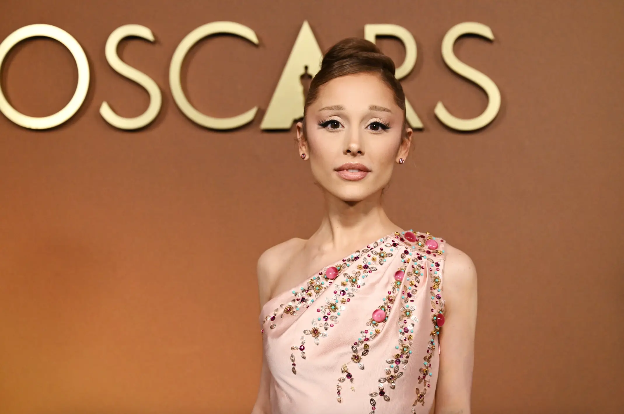 Ariana Grande has responded to a major Photoshop fail in her new Vogue Japan cover (Gilbert Flores/Variety via Getty Images)