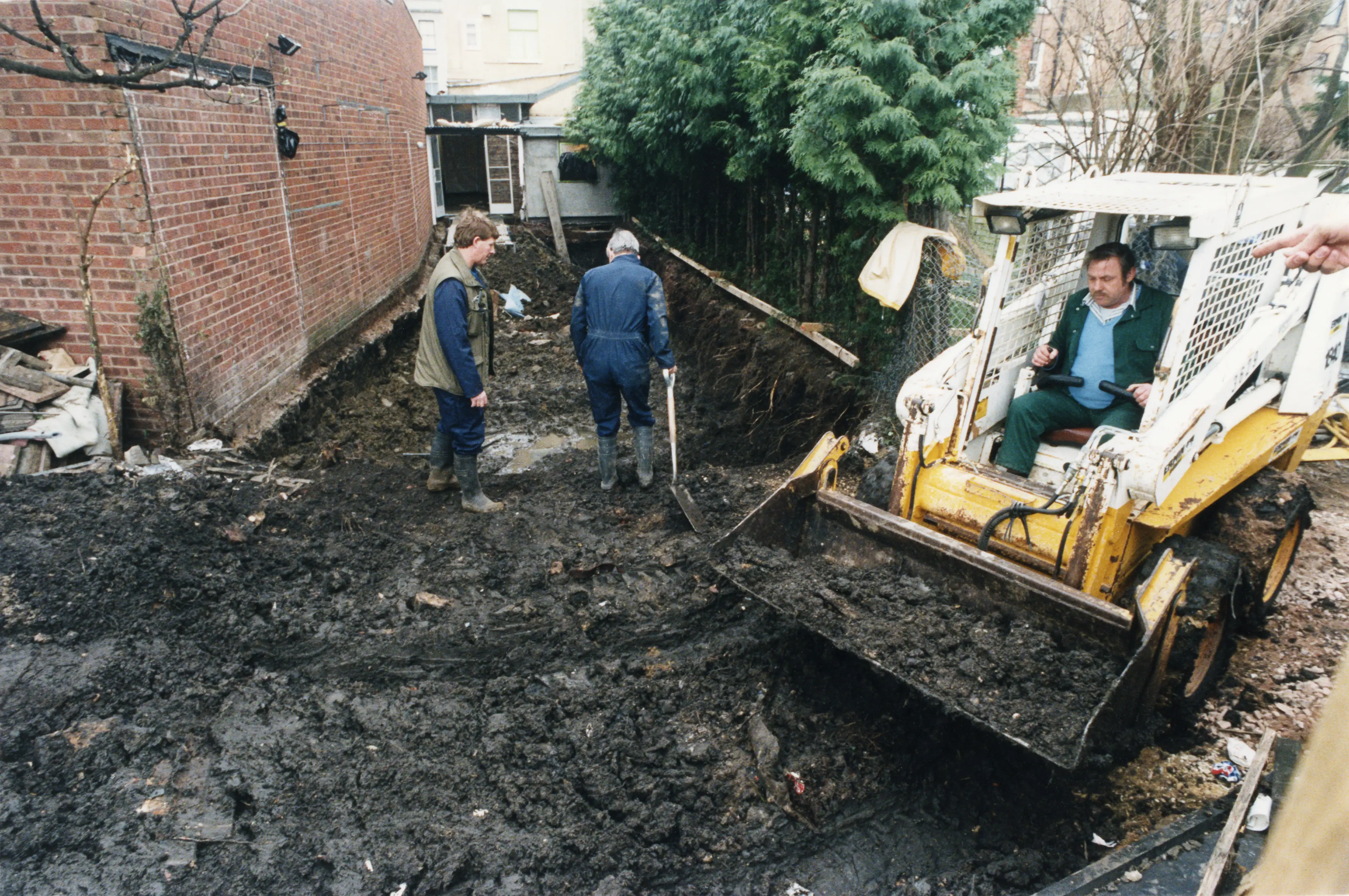 Shirley Robinson's remains were found in the garden (Mathieu Polak/Sygma/ Sygma via Getty Images)