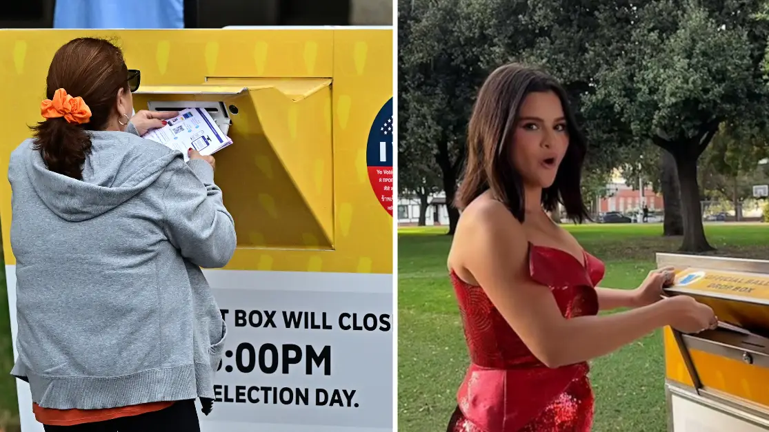 FREDERIC J. BROWN/AFP via Getty Images/TikTok/selenagomez