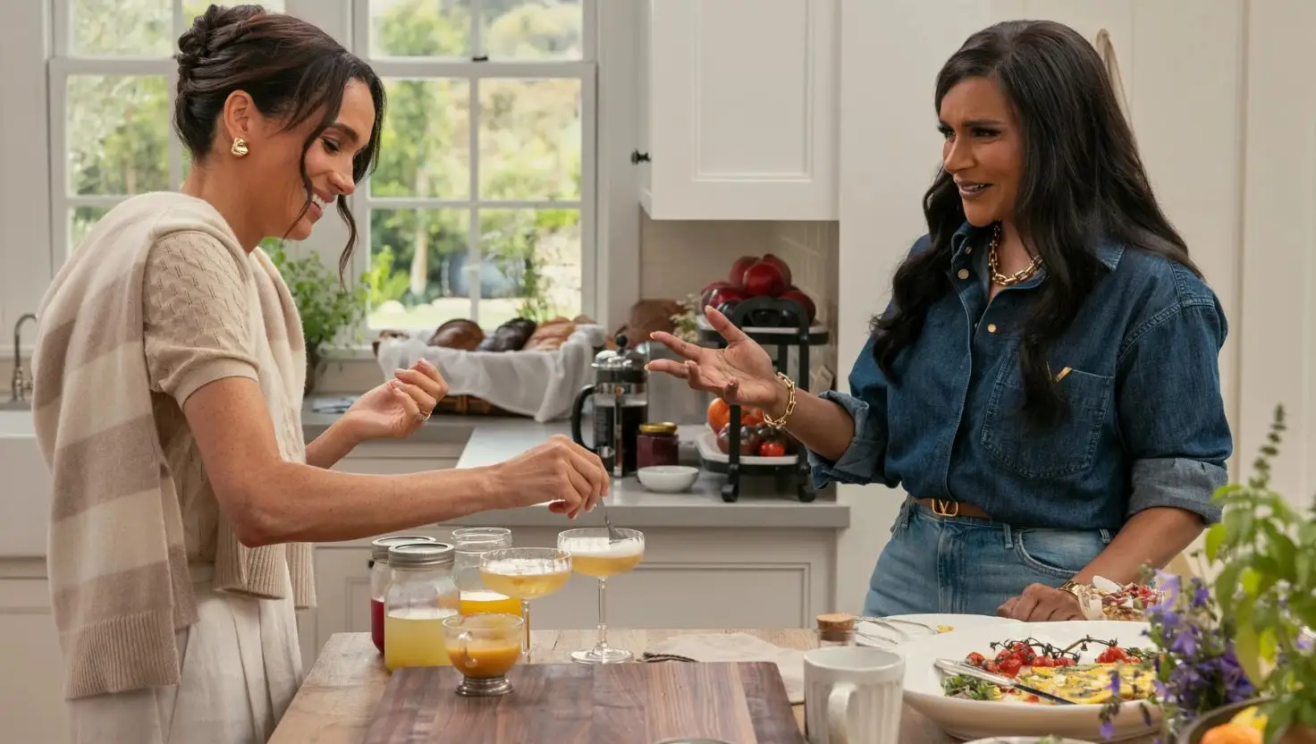 Meghan made the announcement via her Netflix show (Netflix)