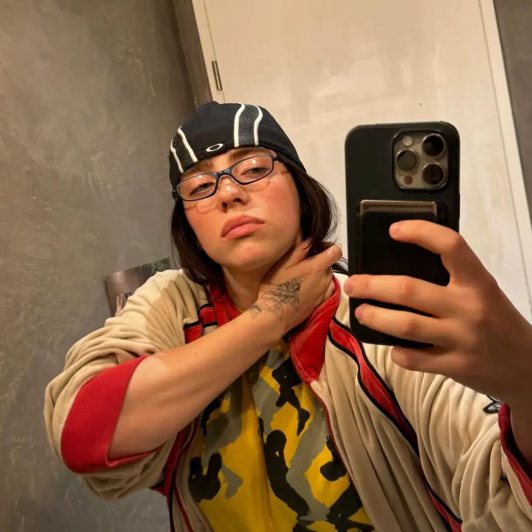 The 'Lunch' singer explained why the act felt so 'empowering' (Instagram/@billieeilish)