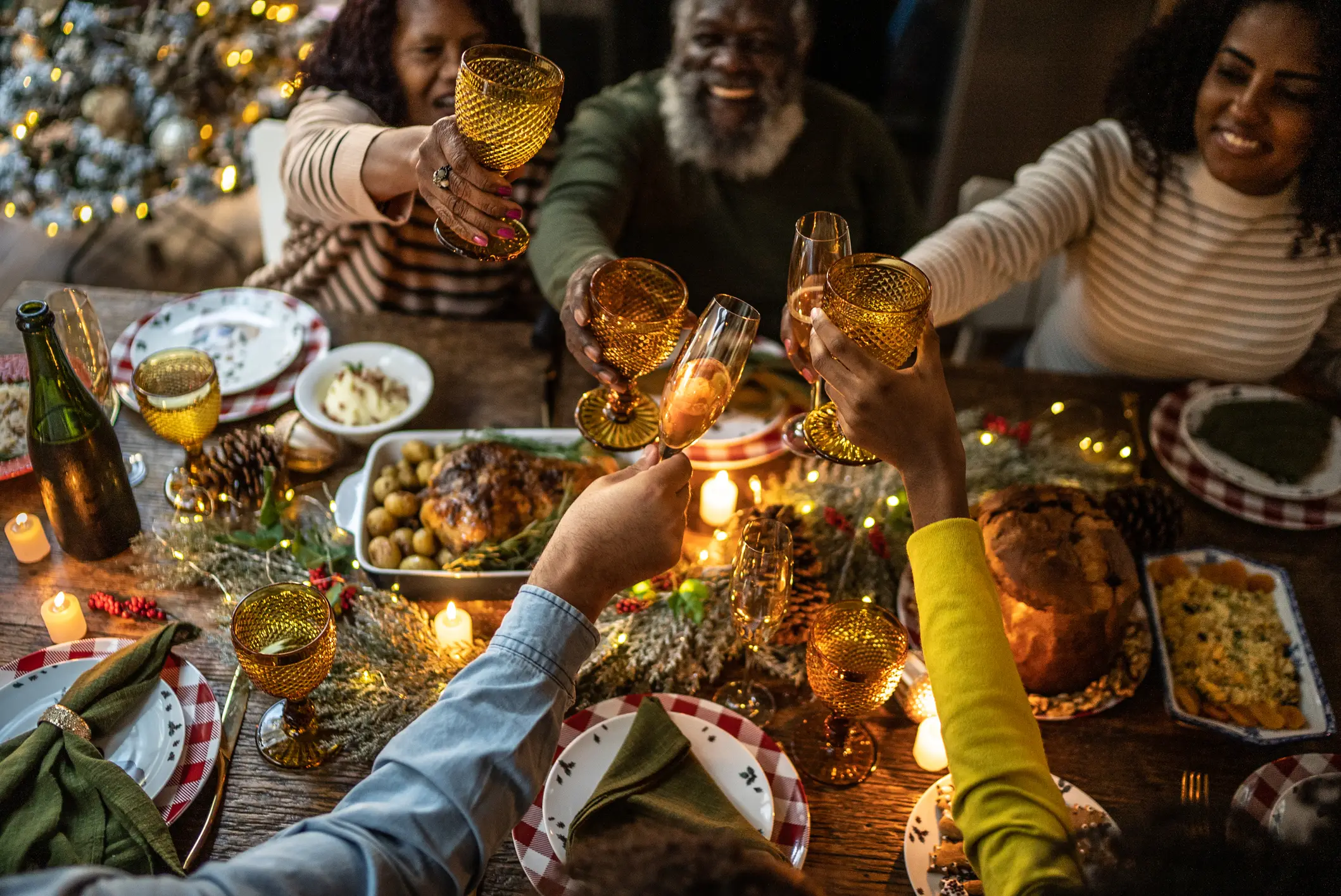 For people who are using weight loss medication, Christmas dinner might look a bit different this year (Getty Stock Image)