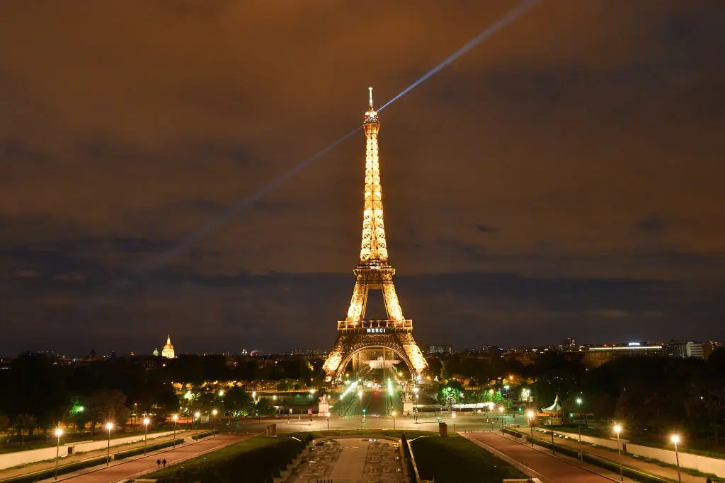 Eiffel Tower sparkling Stephane Cardinale - Corbis / Contributor/Getty Images