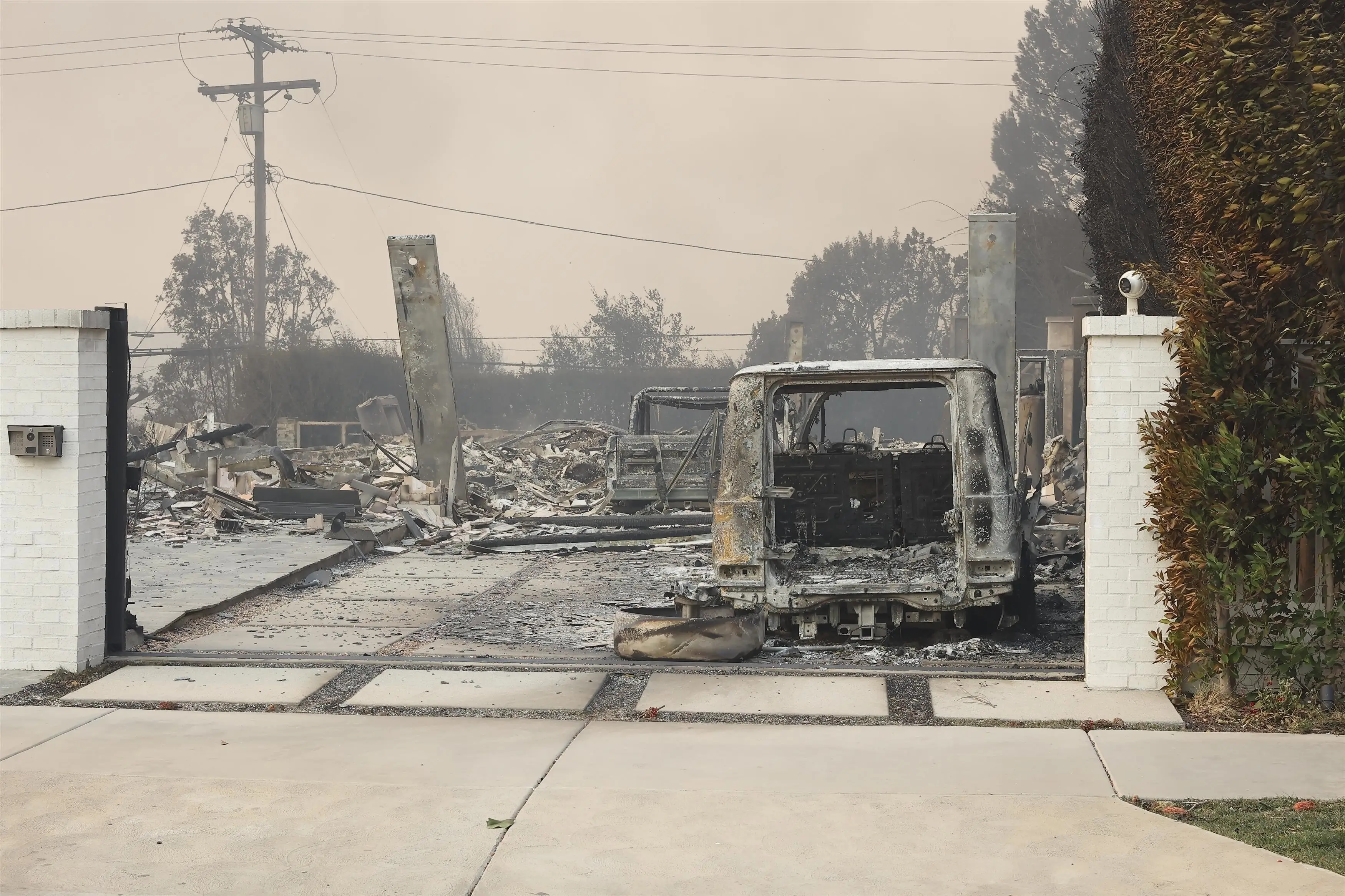 Miles Teller's house has been destroyed (Backgrid)