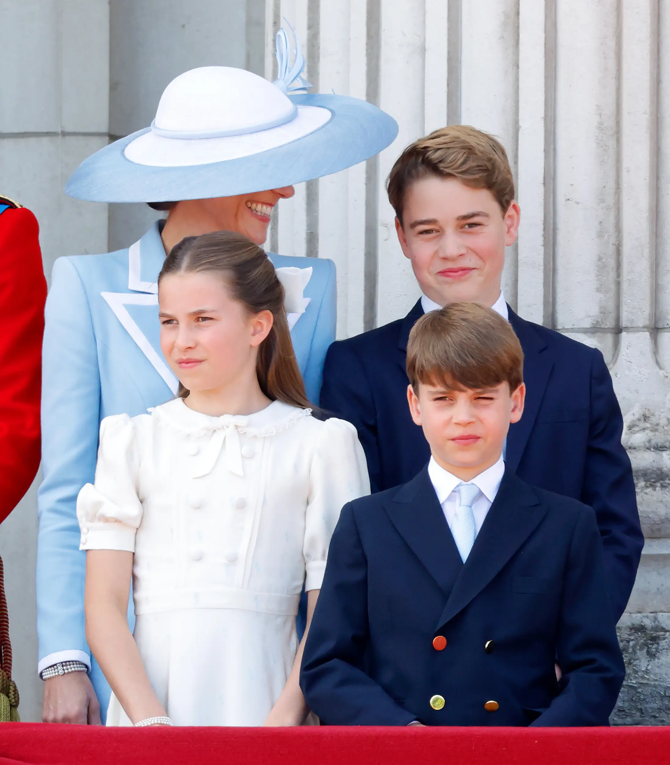 It is thought to be unlikely that Princess Lilibet and Prince Archie will meet their cousins, Prince George, Princess Charlotte and Prince Louis on their trip over to the UK (Max Mumby/Indigo/Getty Images)
