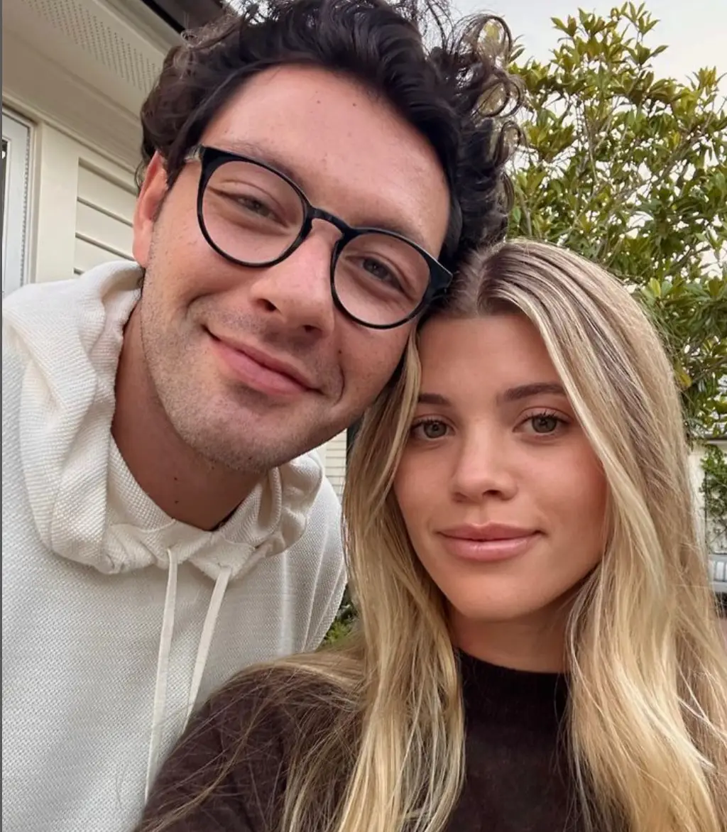 The couple got married last year.