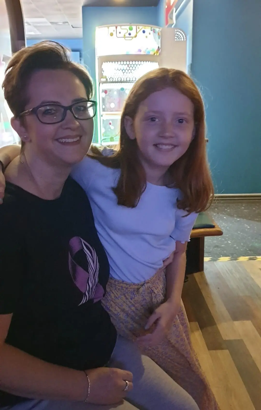 Lucy has received huge support from her husband and four children. (Supplied)