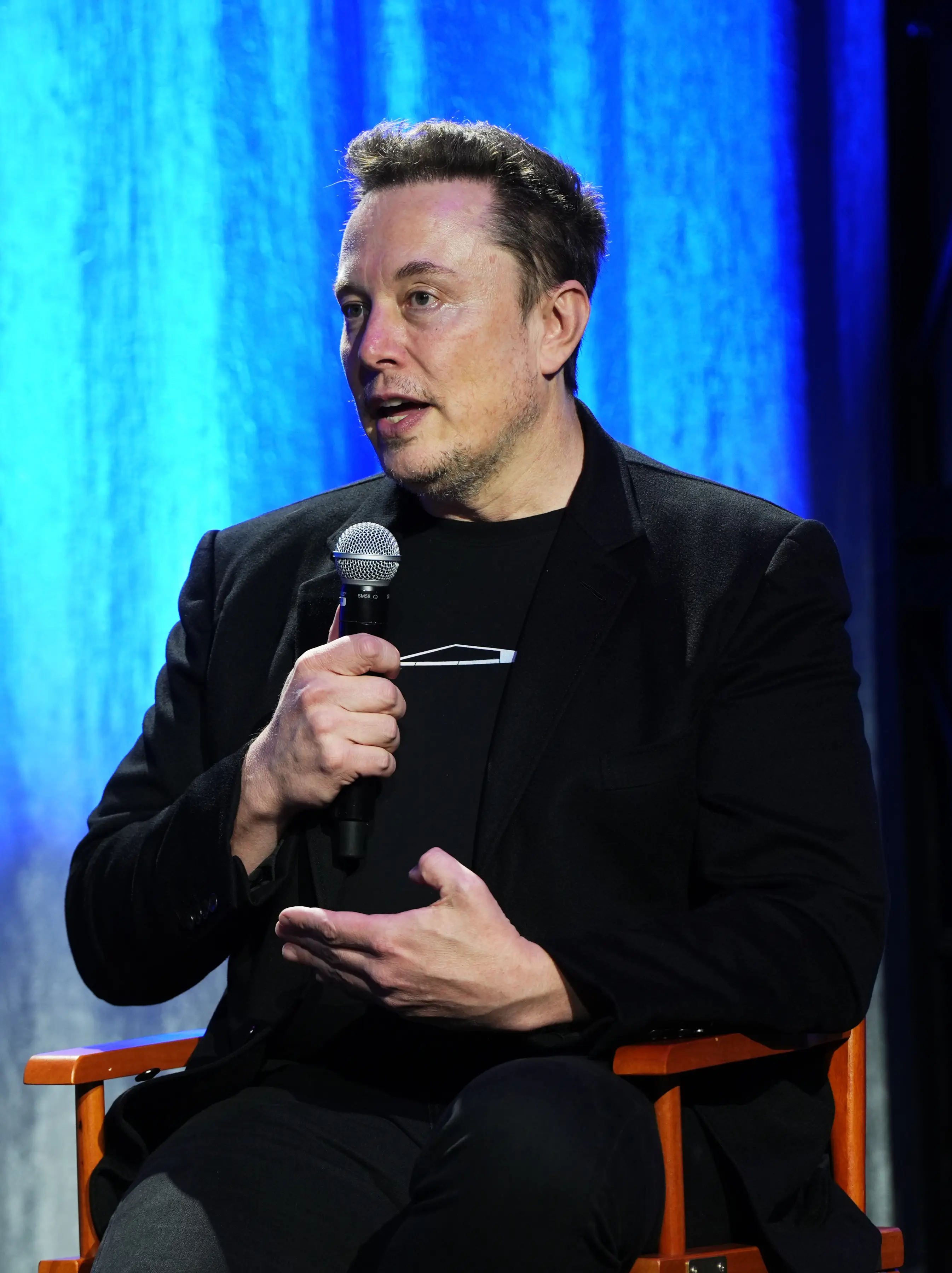 Musk has been named among those accused of harassing Khelif online (Jared Siskin/Patrick McMullan via Getty Images)
