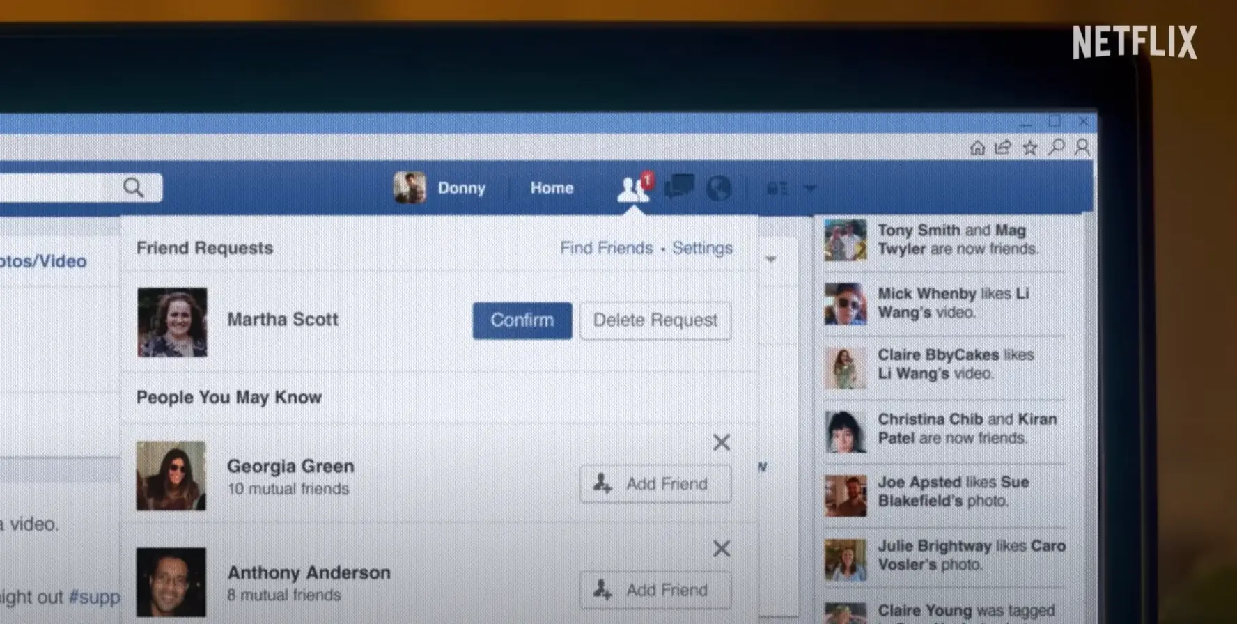 Richard's case was eventually dealt with. (Netflix)