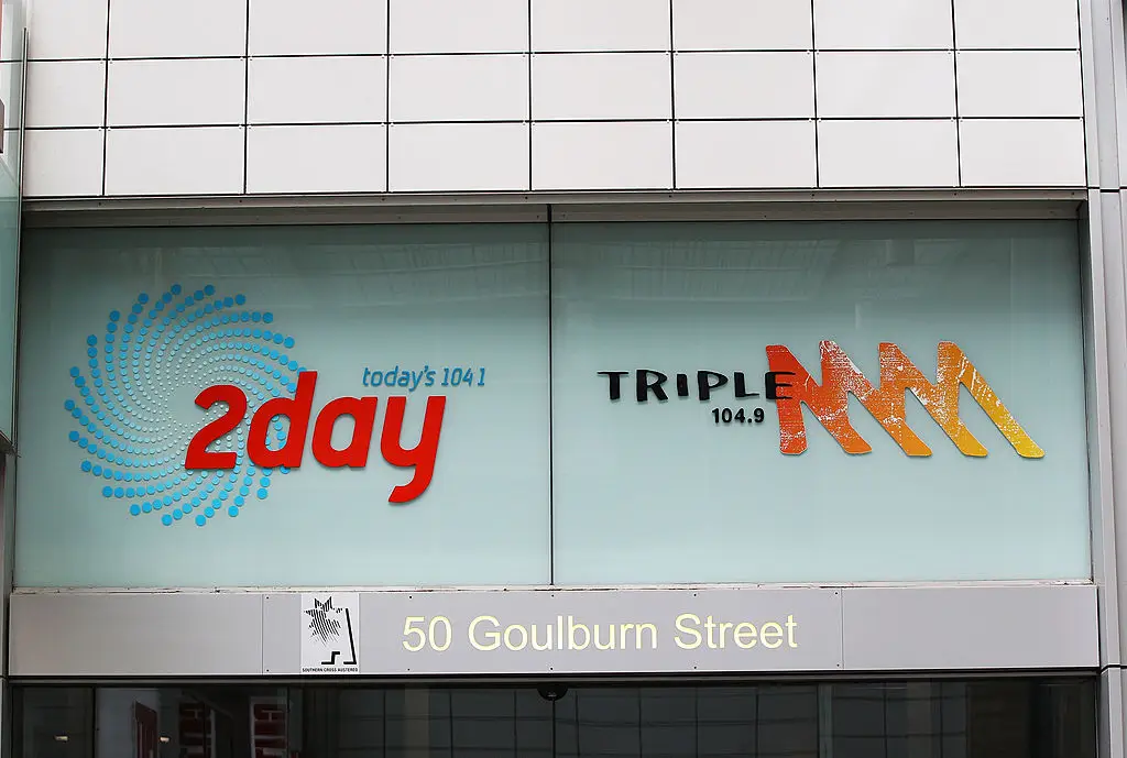 The pair were working at 2Day FM Radio at the time (Don Arnold/Getty Images)