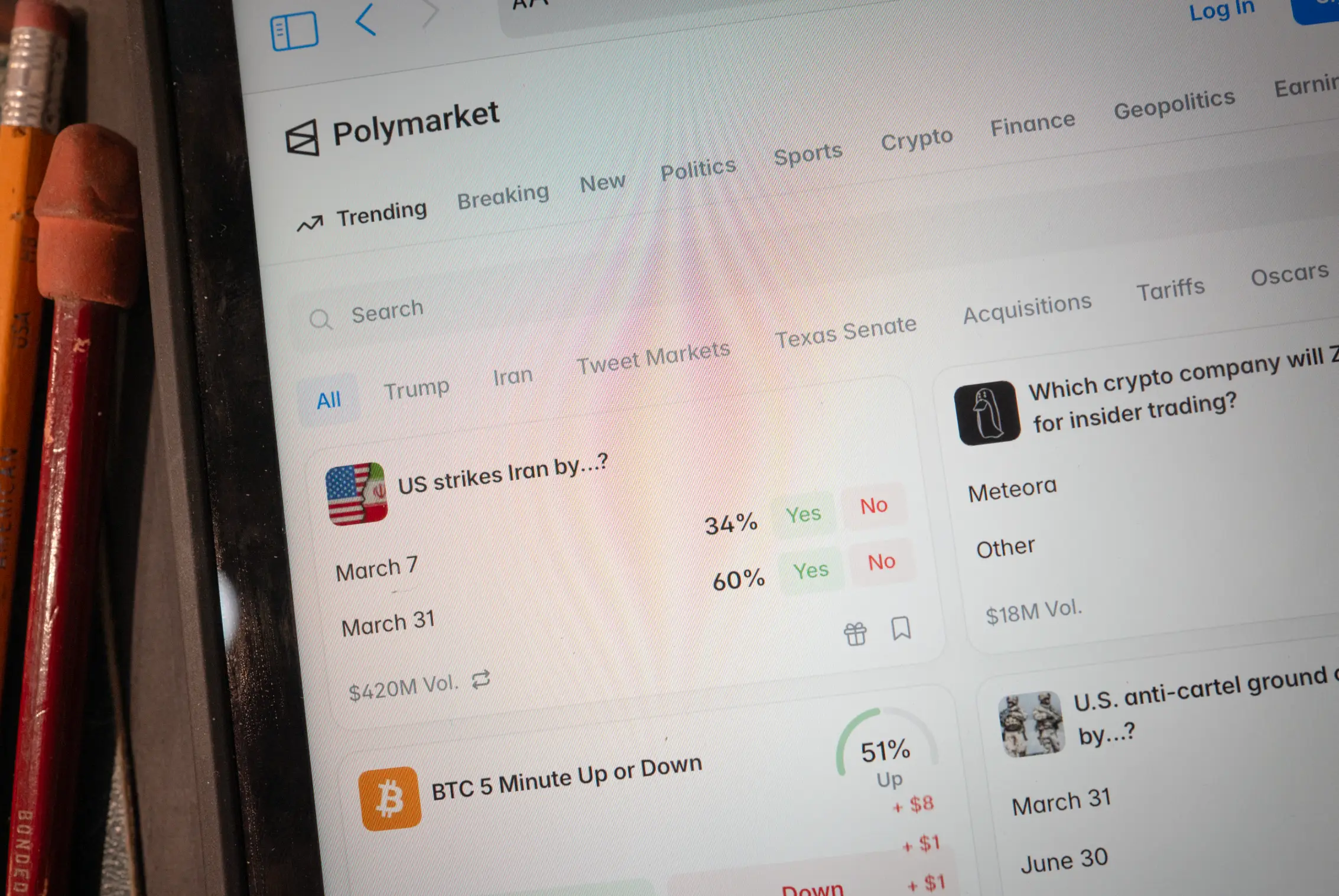 The wagers have caused controversy online (Scott Olson / Staff / via Getty)