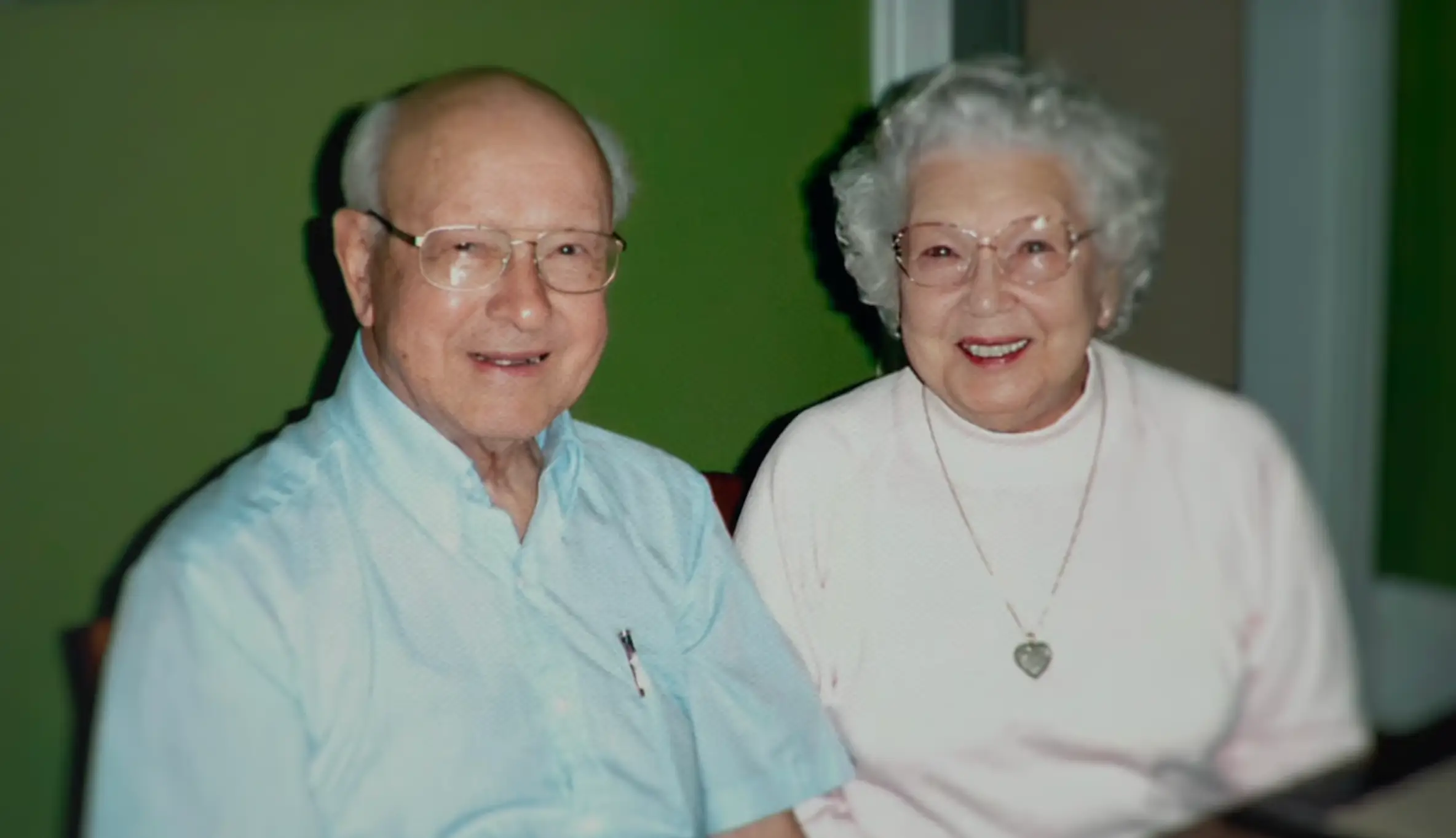 Lester and Sally, who spent 11 years together (Netflix)