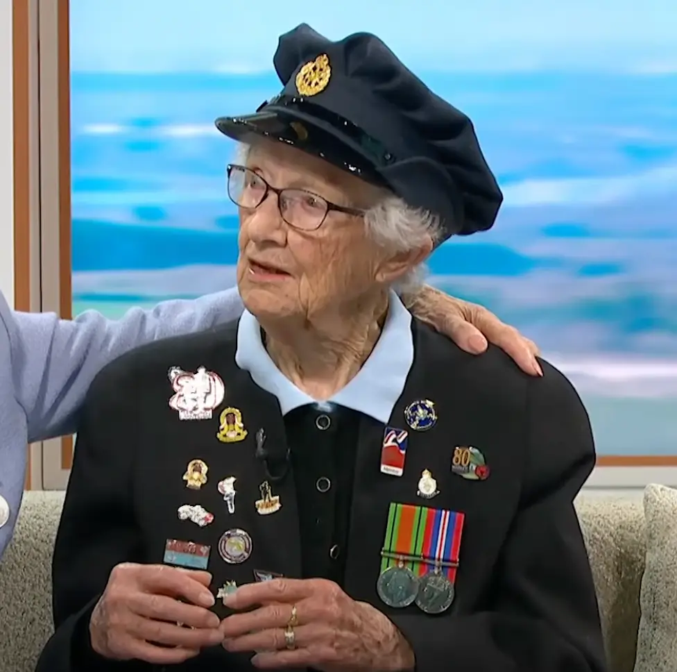 Queenie finally visited her fiancé's grave (ITV)