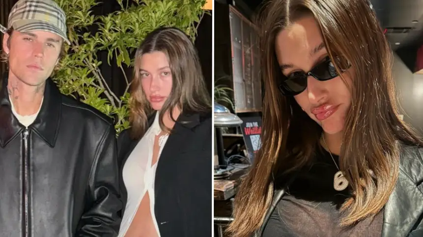 Fans think they've worked out Justin Bieber's cryptic caption to post about pregnant wife Hailey