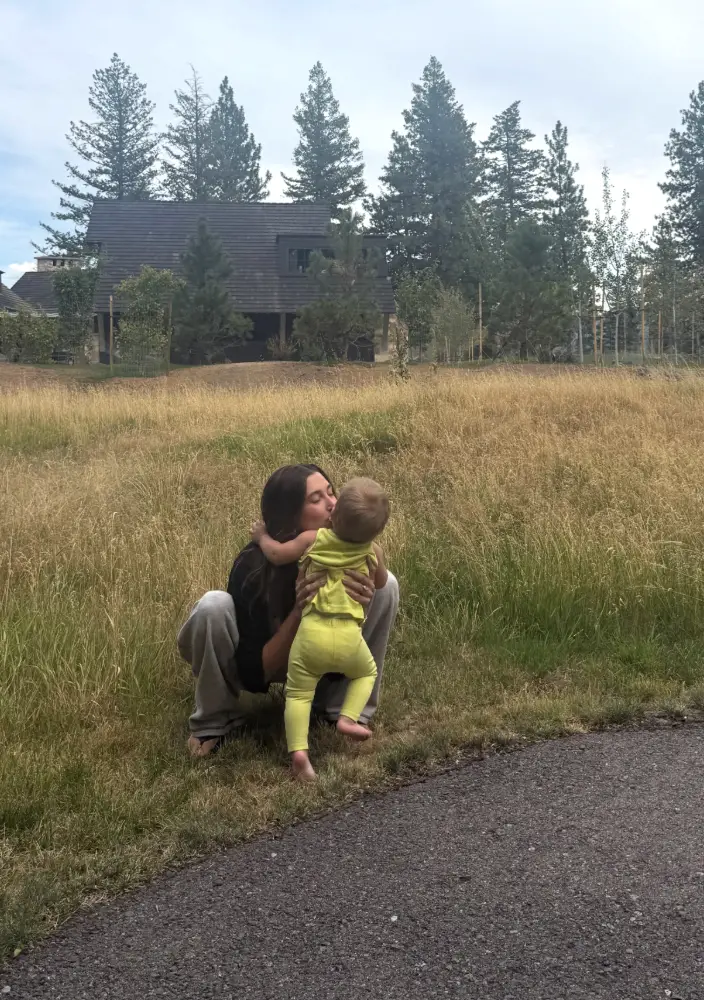The mum said it's 'the coolest thing to watch a little person become their own person' (Instagram/@haileybieber)