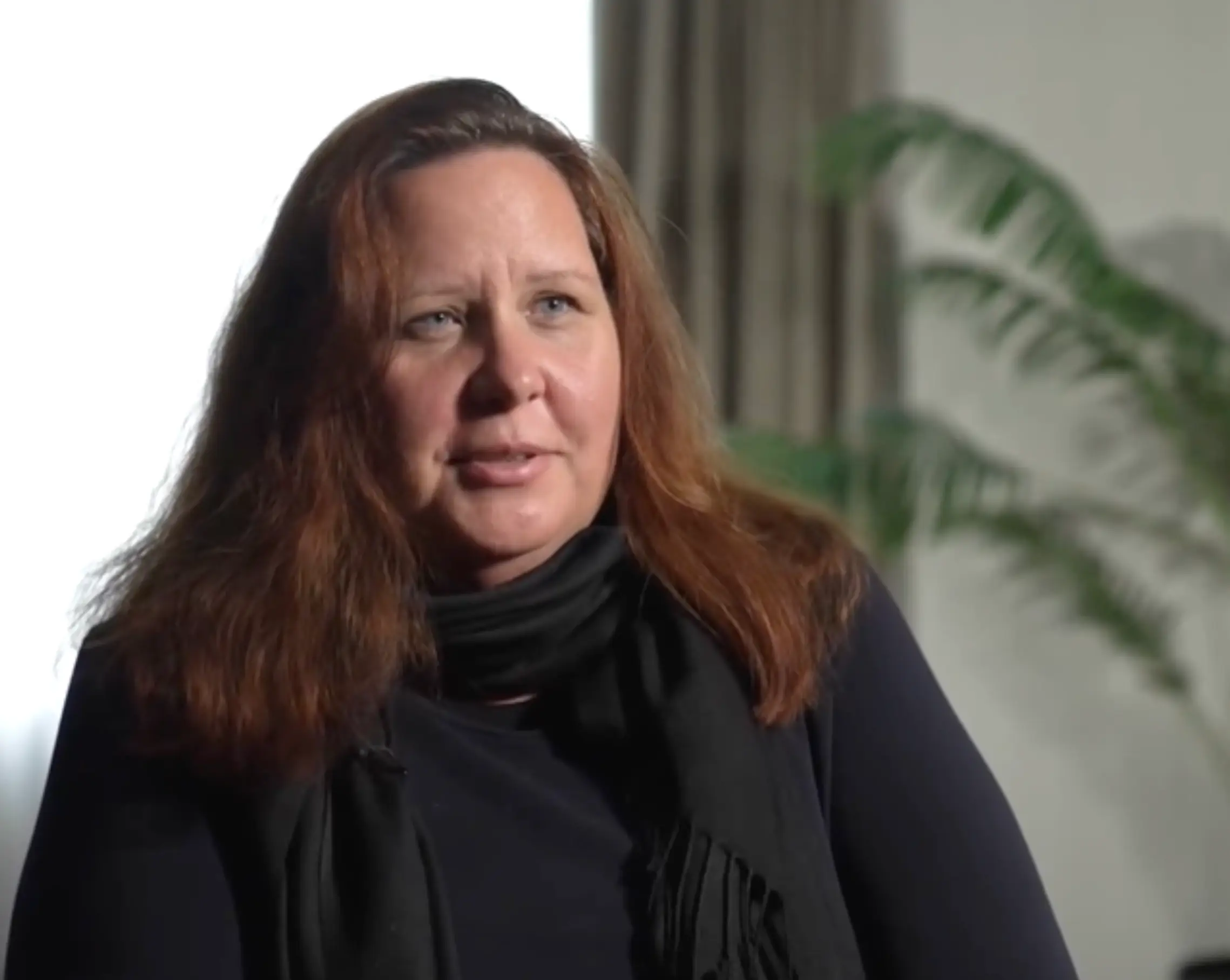 Christine Dawood received her family's remains in a 'shoebox' (YouTube/@lorraine)