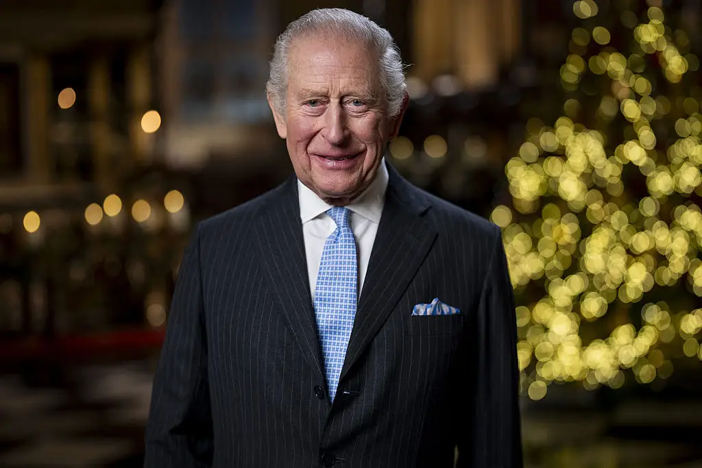 Charles filmed the pre-recorded 10-minute speech at the Lady Chapel at Westminster Abbey in London earlier this month (WPA Pool / Pool / Getty Images)