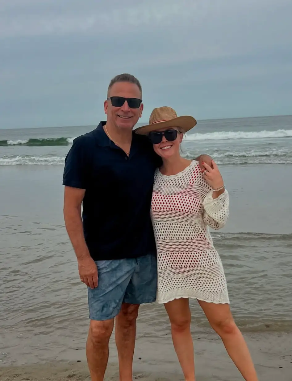 The couple were born 32 years apart (Instagram/@karolineleavitt)