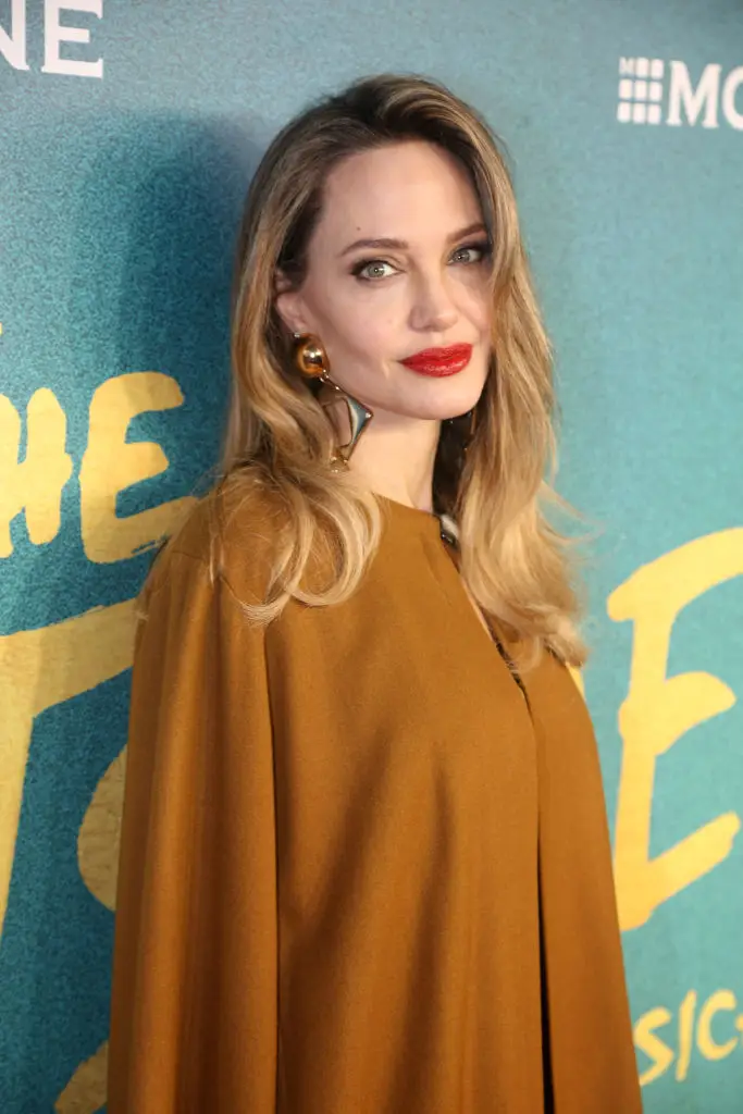 Jolie opened up about being left in a 'strange way' (Bruce Glikas/Getty Images)