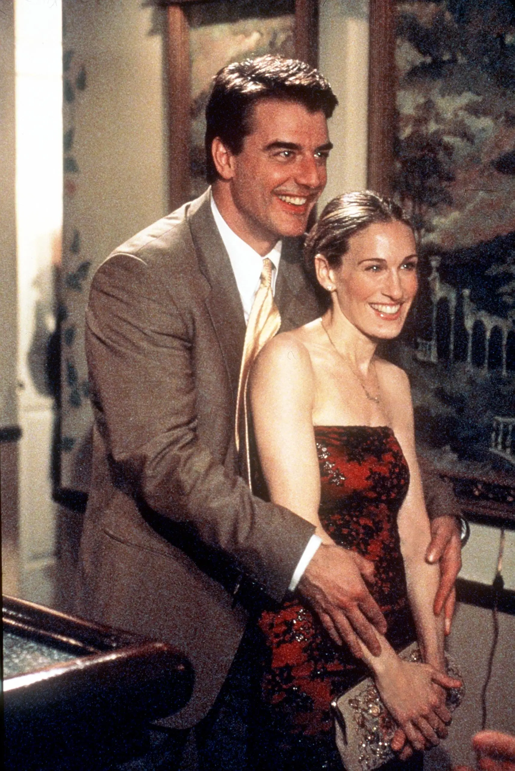 Parker and Noth played on-screen-love interests (Paramount Pictures)