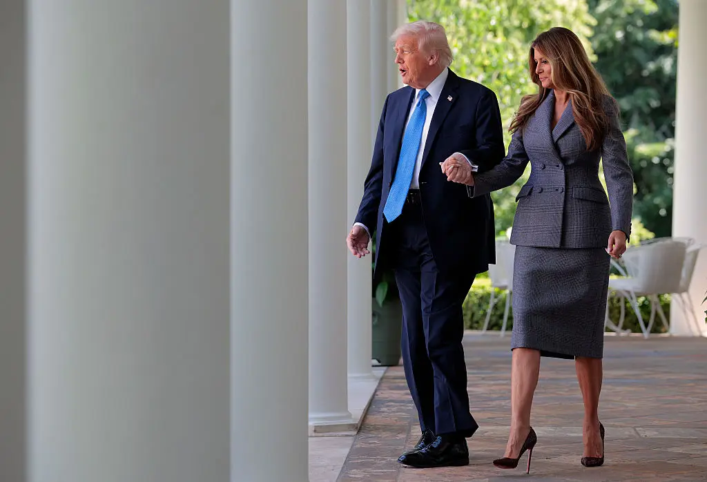 All eyes are on Donald Trump's legs (Chip Somodevilla/Getty Images)