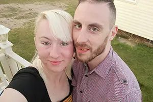 Jamie had just moved in with Leah.