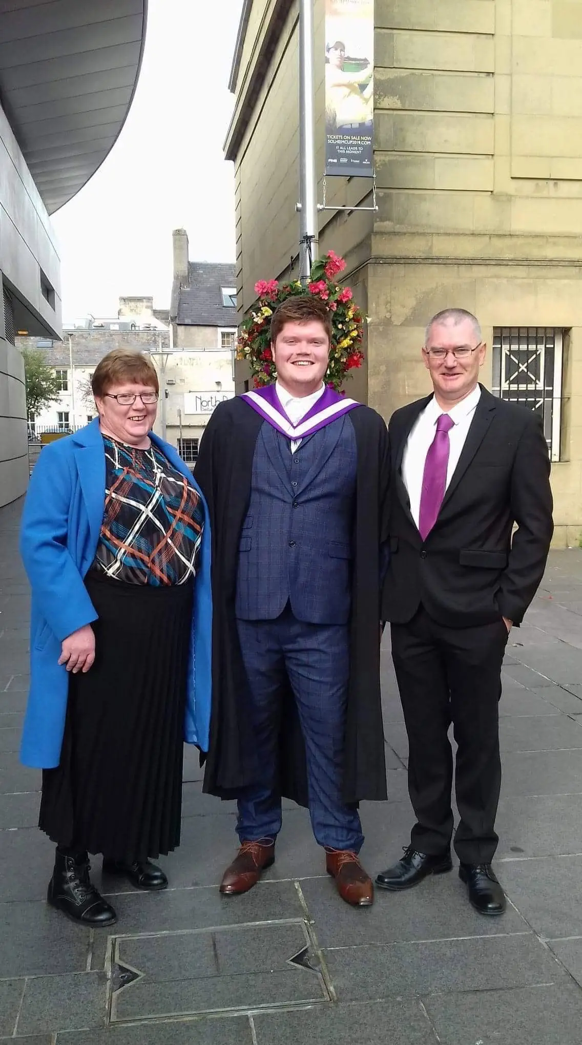 Alistair was scared to tell his family.