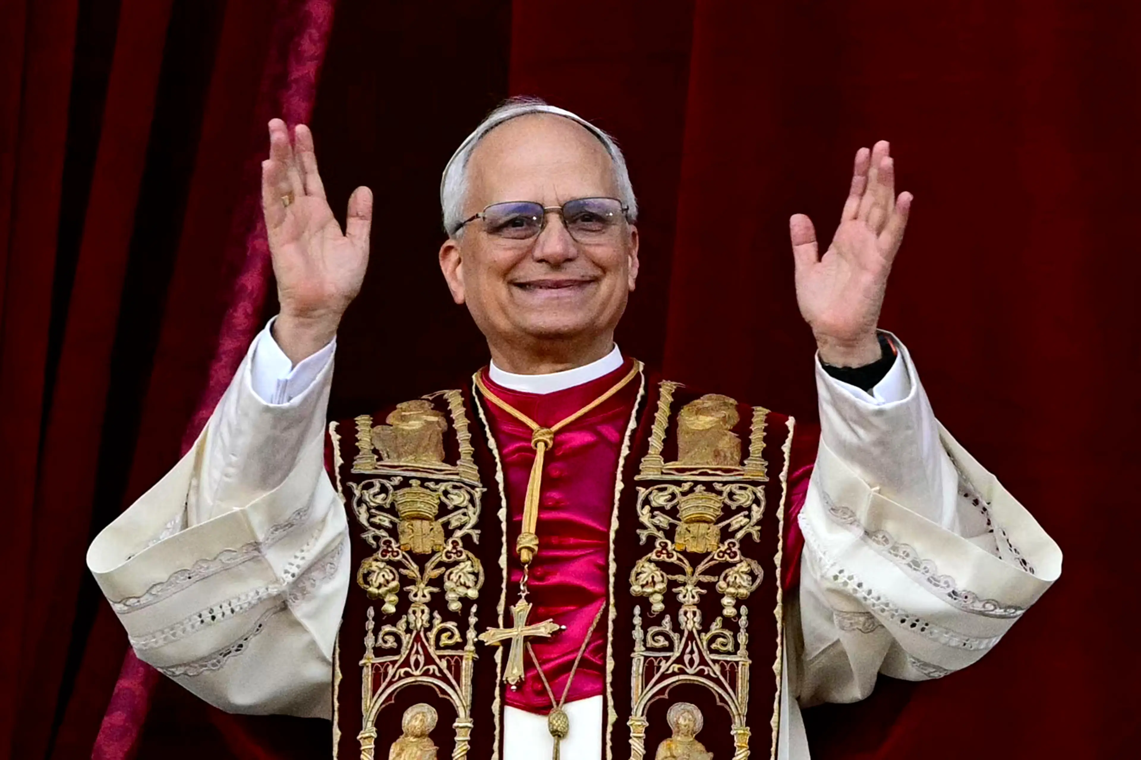 Pope Leo is the first ever American pope (TIZIANA FABI/AFP via Getty Images)