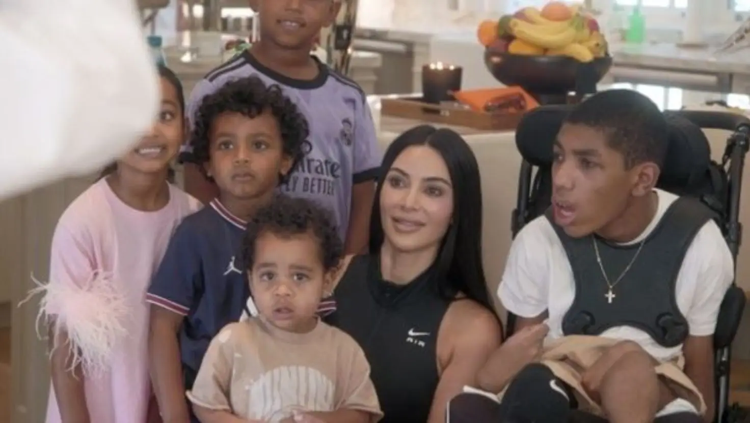 The Kardashian-Jenner's recently celebrated Amari Thompson's (right) 18th birthday (Disney+)