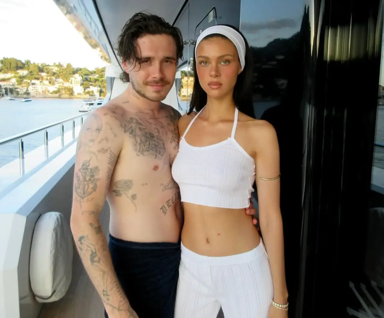 Brooklyn Beckham and wife Nicola have distanced themselves from the Beckham family (Instagram/@brooklynbeckham)