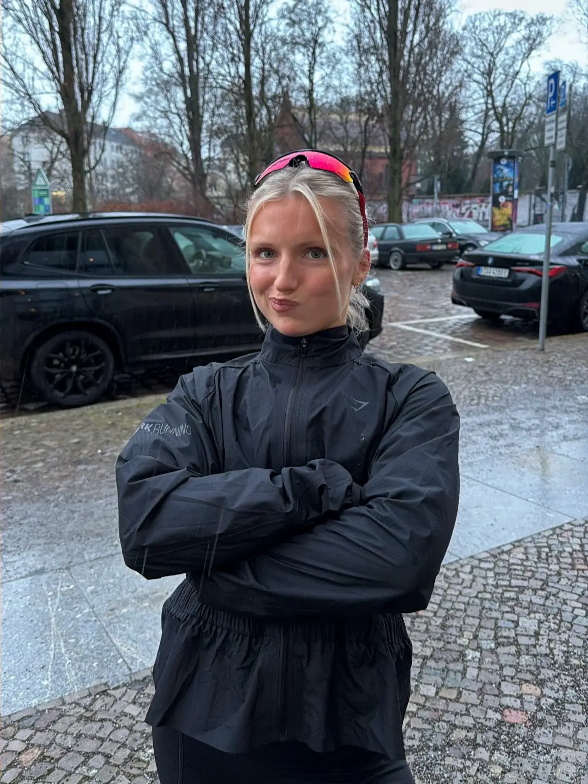 Fitness influencer Lily Lifts has opened up about the exhausting reality of running alone as a woman at night (Instagram/@lilylifts)