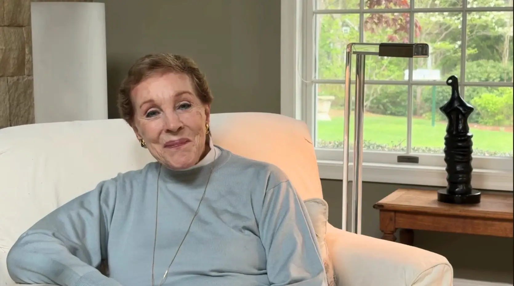 Fans were delighted to see Julie Andrews in a supportive video message (YouTube/World Parkinson Coalition)