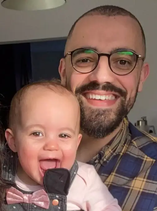 Ashley Henry drove head-first into a lorry, causing his own death and the death of his daughter (Facebook/Rachael Leader)