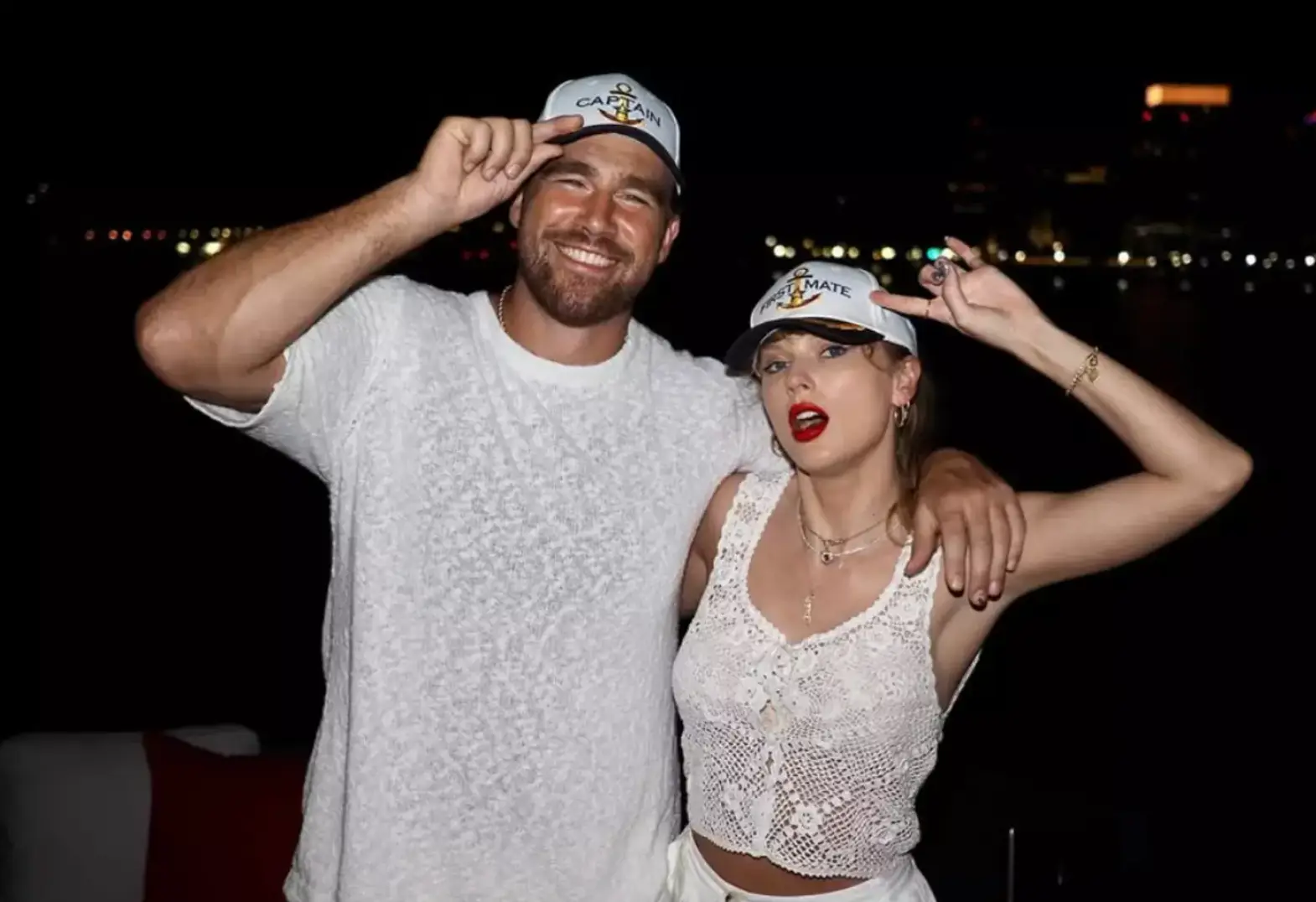 Taylor and Travis shocked the world with their engagement news earlier this week (Instagram/@killatrav)