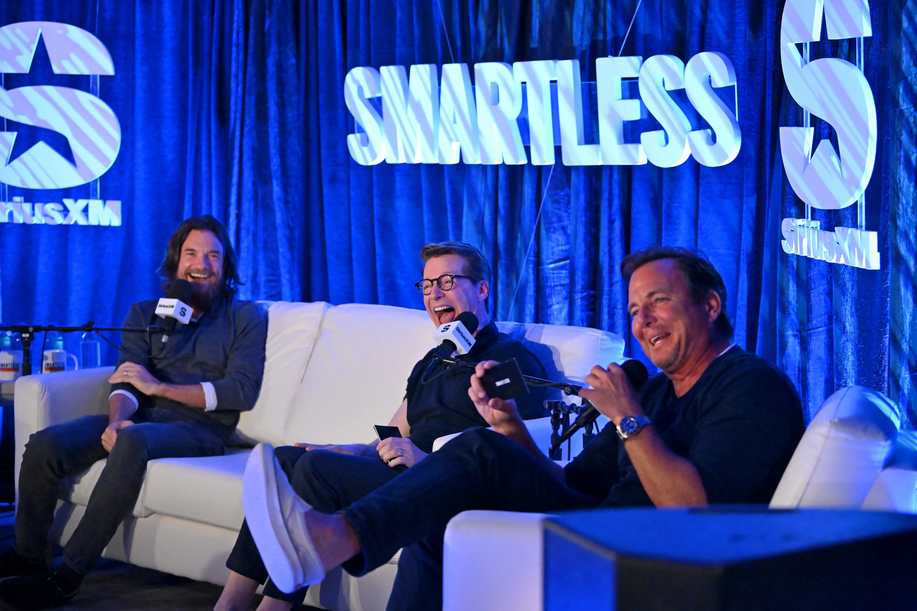 Will Arnett hosts the SmartLess podcast with Jason Bateman and Sean Hayes (Bryan Bedder/Getty Images for SiriusXM)