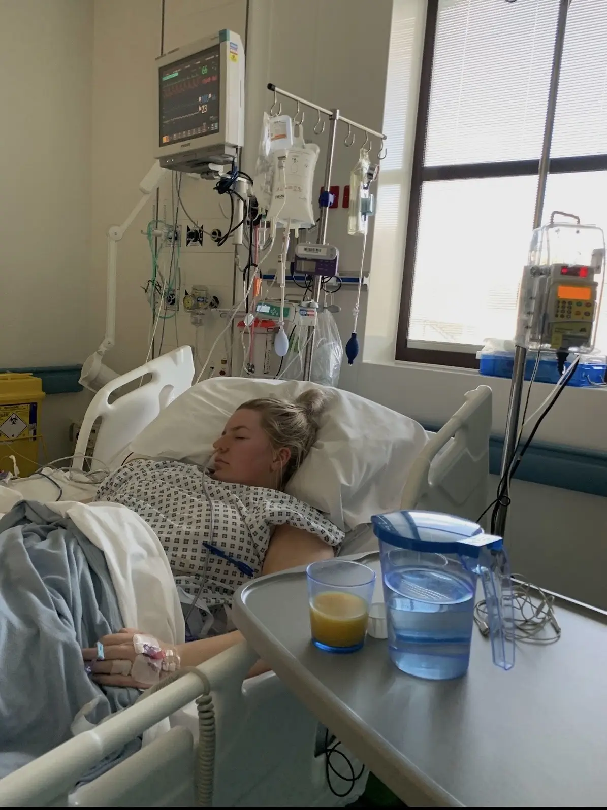 Her ill-health had been put down to 'women's problems' (Kennedy News & Media)