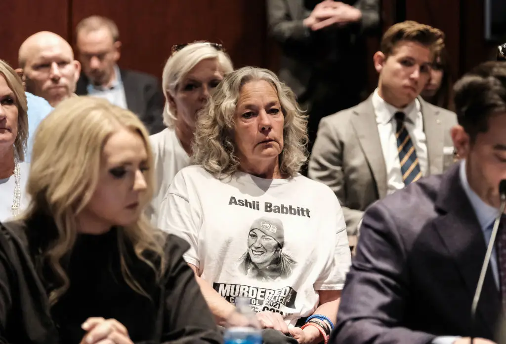 Ashli Babbitt's family launched the wrongful death lawsuit in 2024, seeking $30 million (Michael A. McCoy/Getty Images)