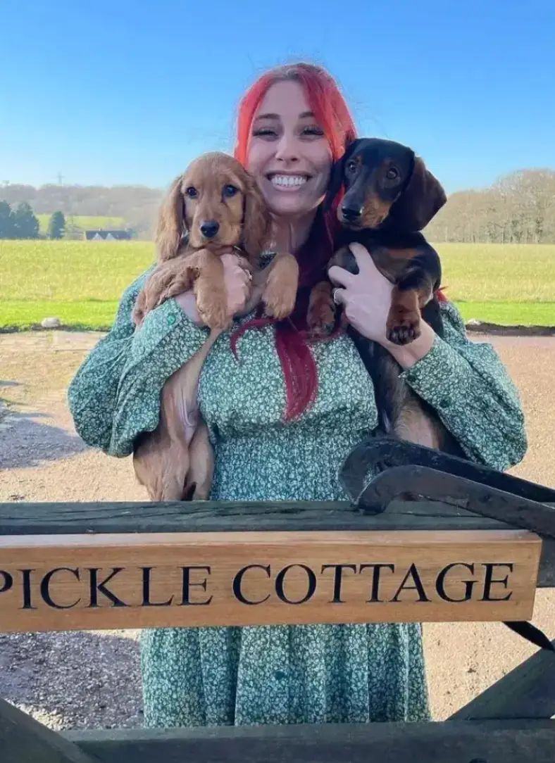 Stacey explained the reason behind the move in an Instagram video (Instagram/staceysolomon)