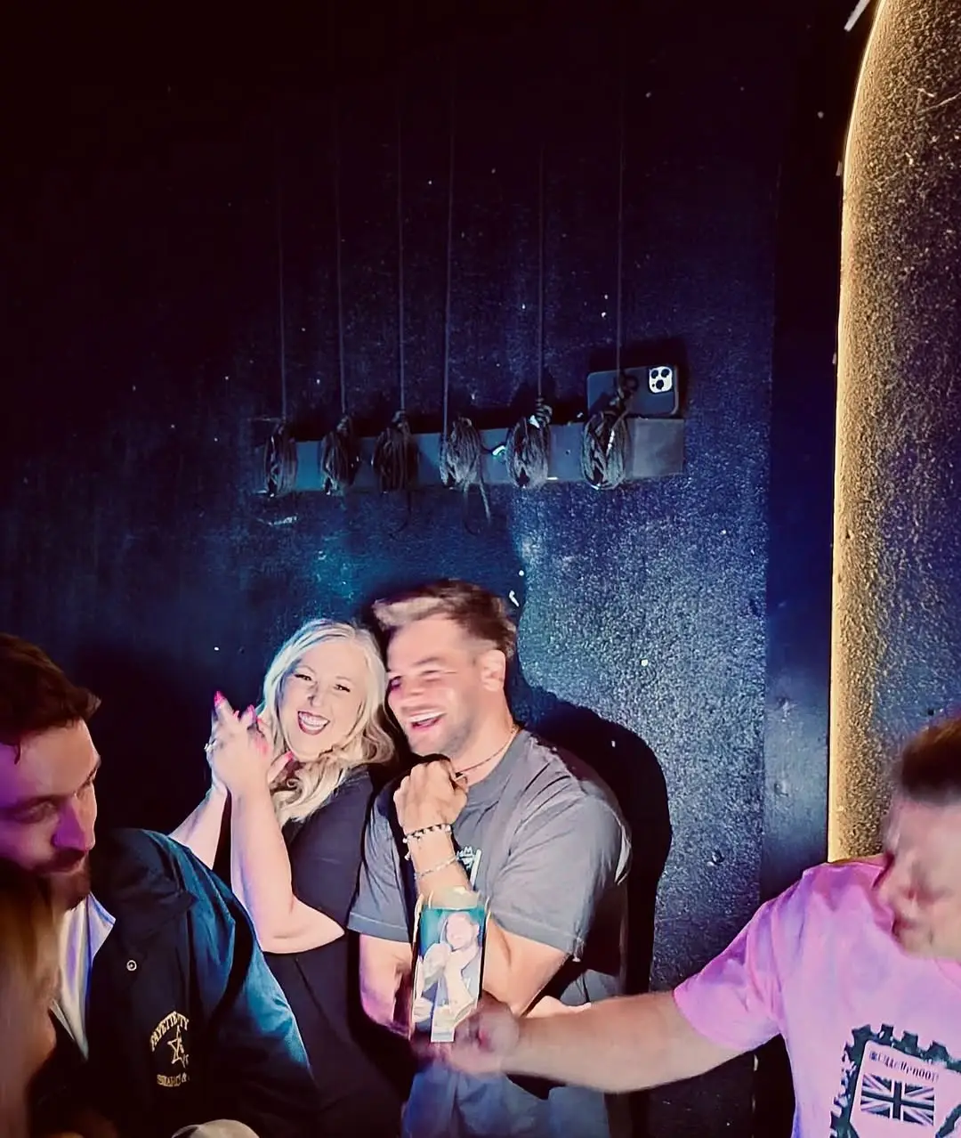 Chris and Dance Mom Jessalyn seem to be getting on like a house on fire (Instagram/JoJoSiwa)