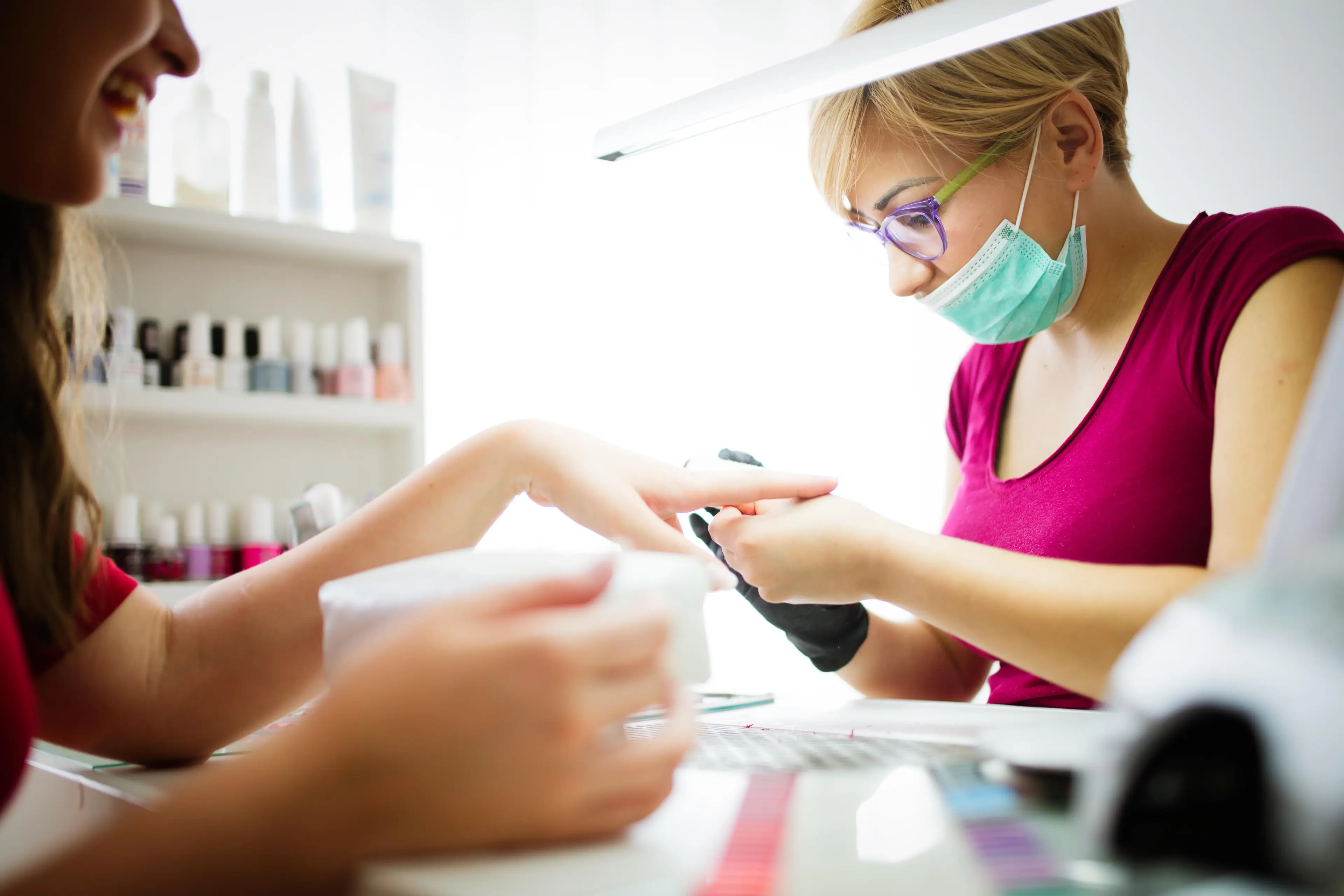 Acrylic nails are basically nail enhancements that combine a liquid acrylic with a powder.