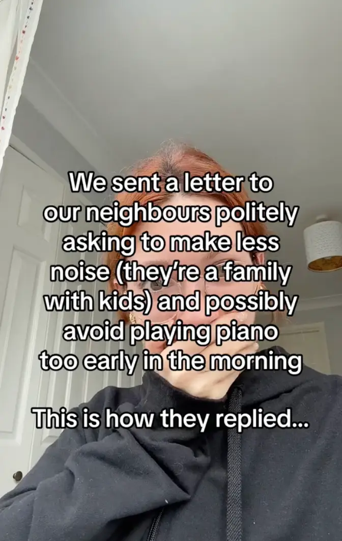 Martina found the piano playing annoying in the mornings.